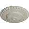 Ekena Millwork Lyon Ceiling Medallion (Fits Canopies up to 3 5/8"), 23 1/2"OD x 3 1/4"P, Pot of Cream Crackle CM23LYPCC - alternate 3